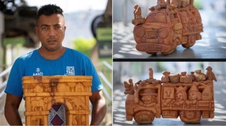 Do Nordeste para o mundo: cearense expõe obras no famoso Museu do Louvre